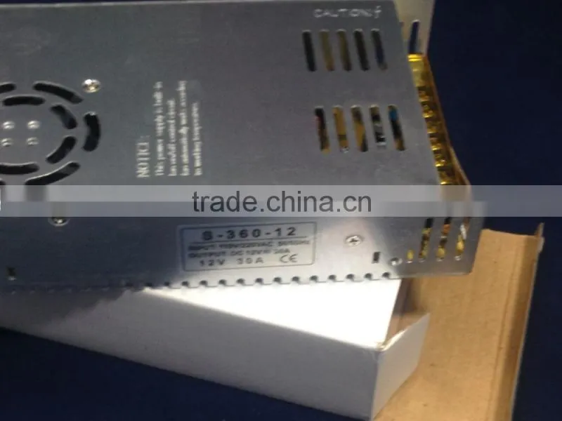 12V/360W switching power supply, LED power driver