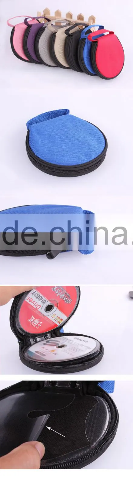 china manufacturer discs cd storage box, large capacity cd case, cd dvd case