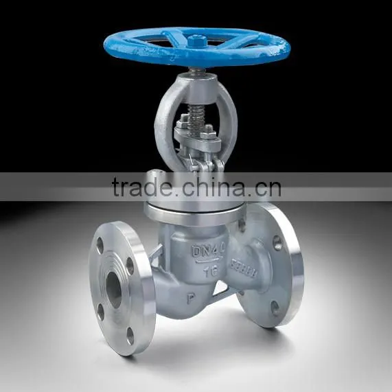 Stainess steel GLOBE valve in 304 standard with drawing