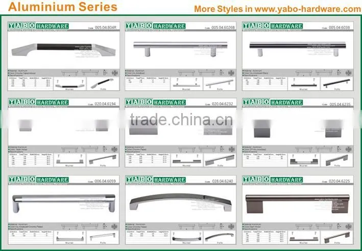 Best sale office furniture handle & knobs, aluminium drawer handle