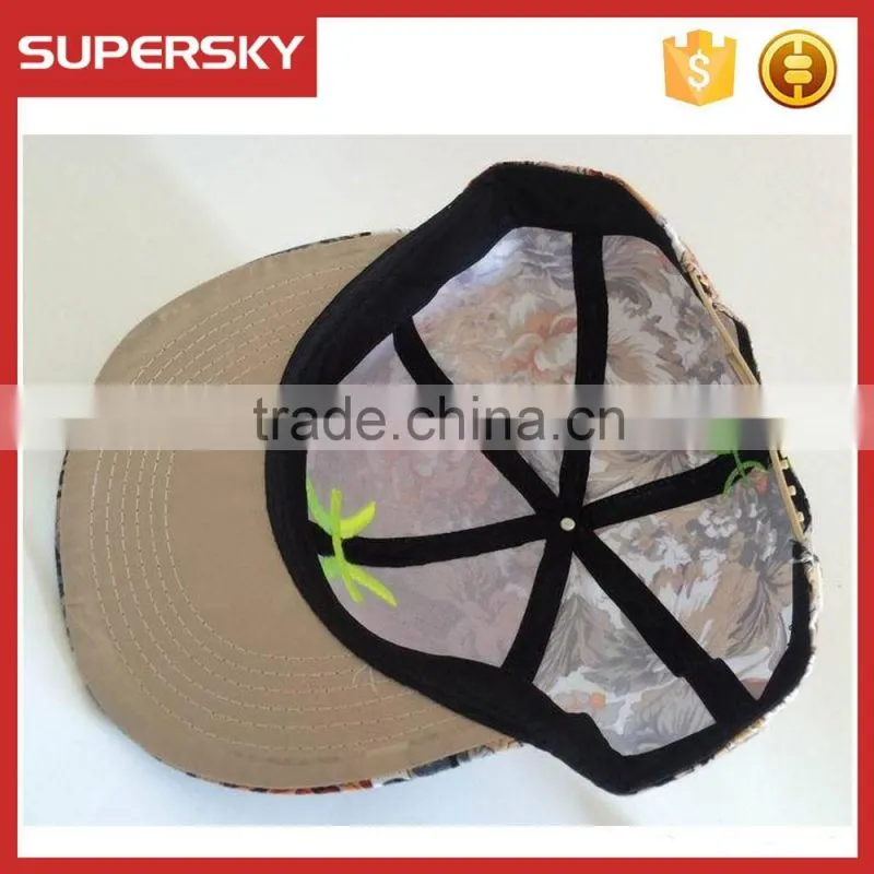 A-1261 fashion hat snapback cap custom snapback hat 6 panel embroidery snapback cap