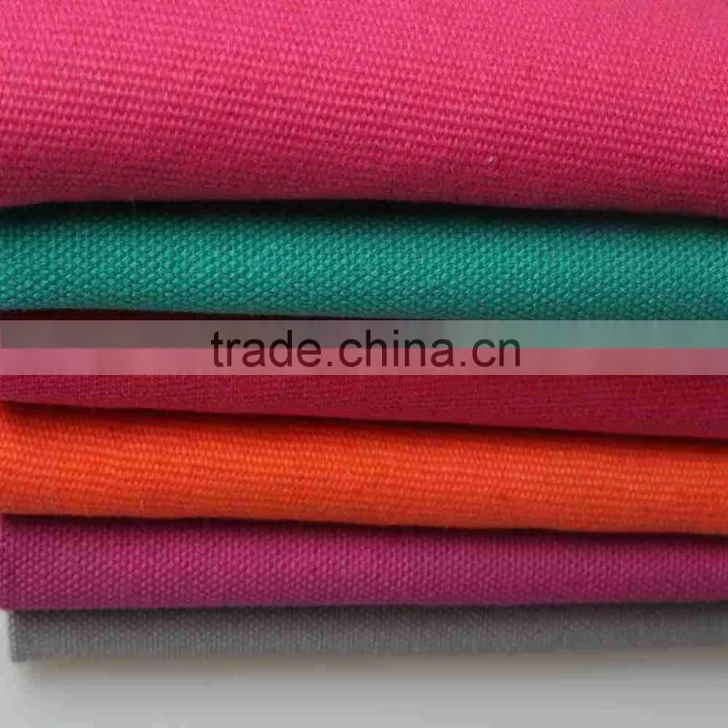 canvas fabric colorful shoe material for canvas bag canvas shoe