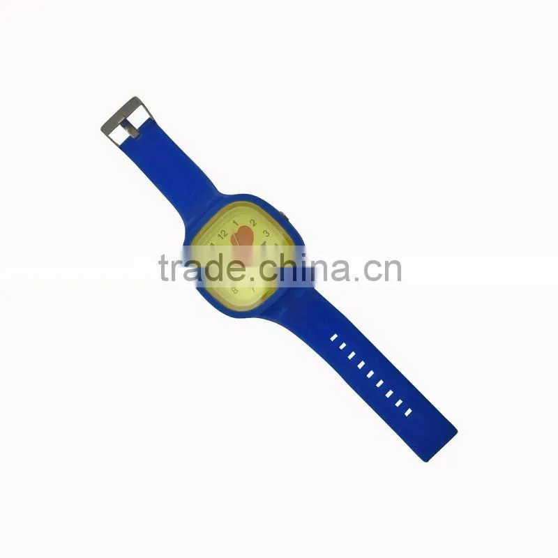 Fashion silicone jelly watch