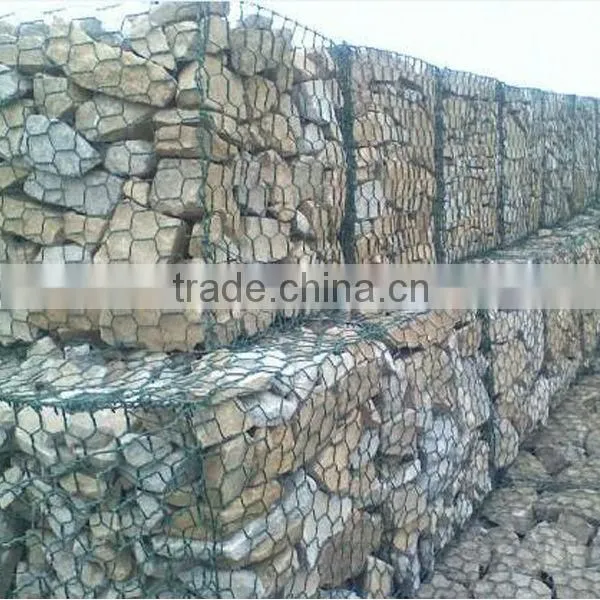 Anping Xinxiang Plastic Coated or Galvanized Wire Gabion Box