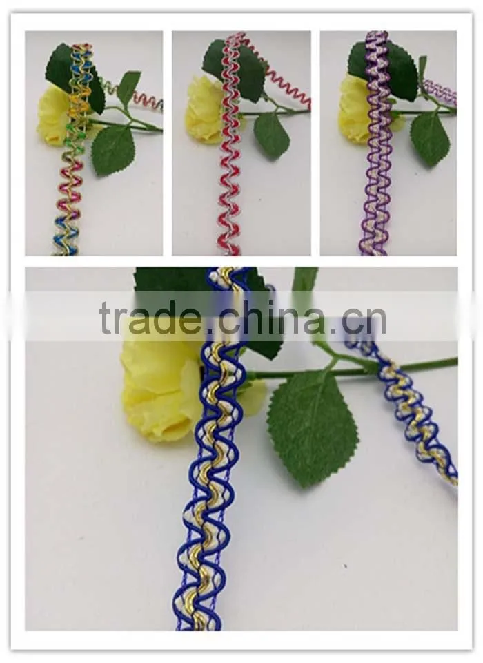 braid metallic silver upholstery trim soft furnishing lip cord lace trimming