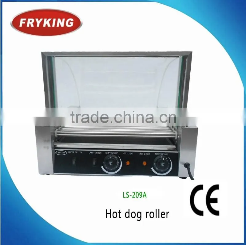 Electric hot dog roller 6 rollers