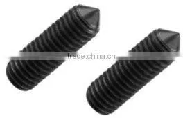 Hex socket set screw with dog point