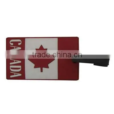 soft pvc luggage tags