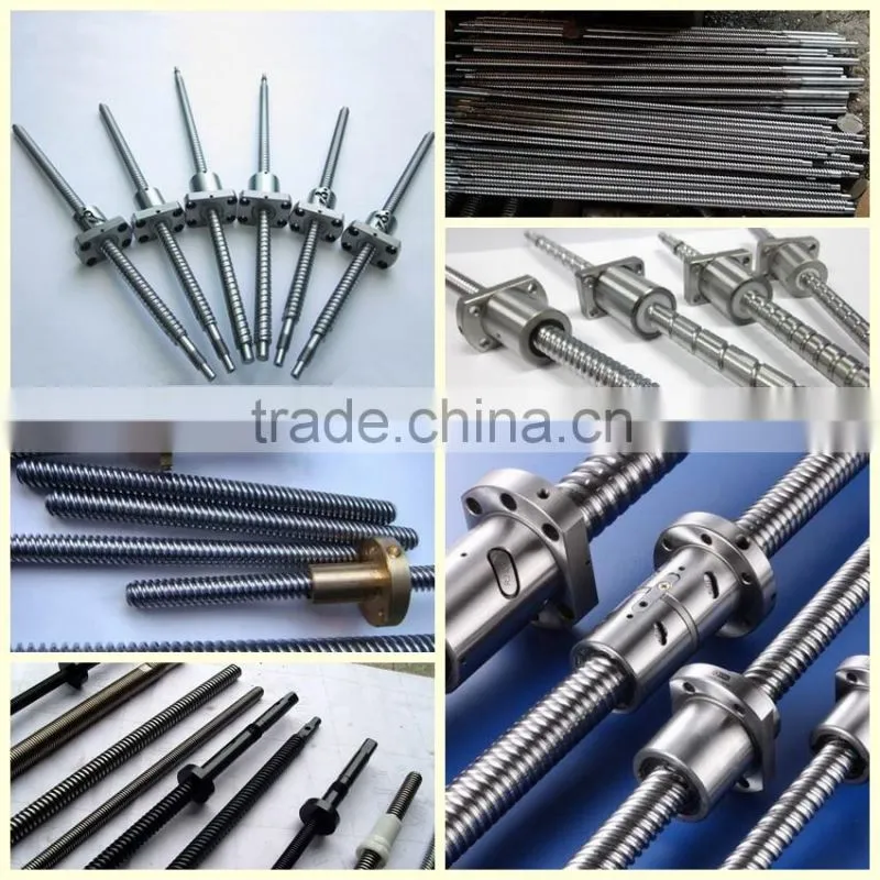 Stainless steel lead screw /adjustable ball screw rod