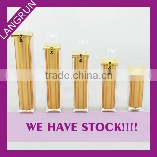 15g 30g 50g 15ml 30ml 40ml 50ml 100ml acrylic luxury cosmetics jar