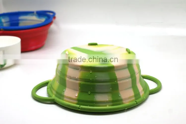 silicone pet bowl silicone container Dog basin