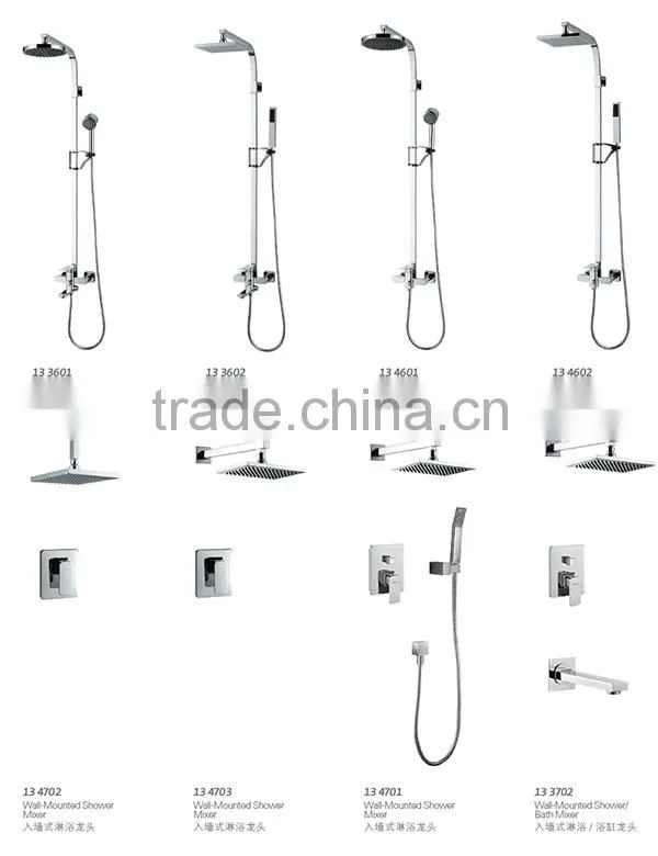 Empolo Hot selling Wall Exposed Shower Faucet 13 4101