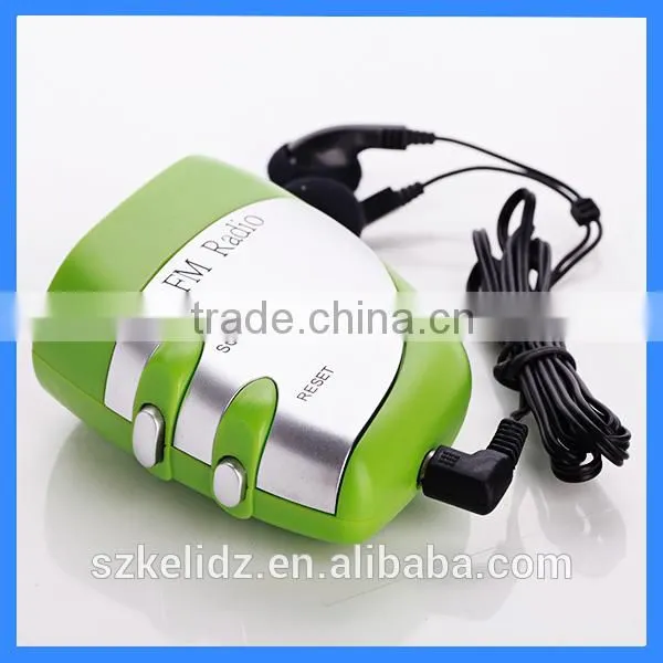 Multiple Radio Pedometer with Stopwatch