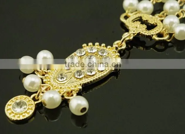 Women Fashion Vintage Gothic Luxury Rhinestone Head Chain Jewelry Headband Head Piece Hair band