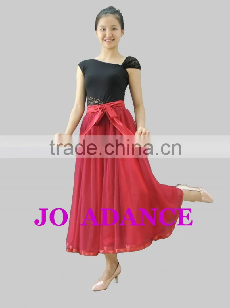 Ballroom dance skirt dance costumes Ms. dance clothing Dance skirt Ballroom skirt