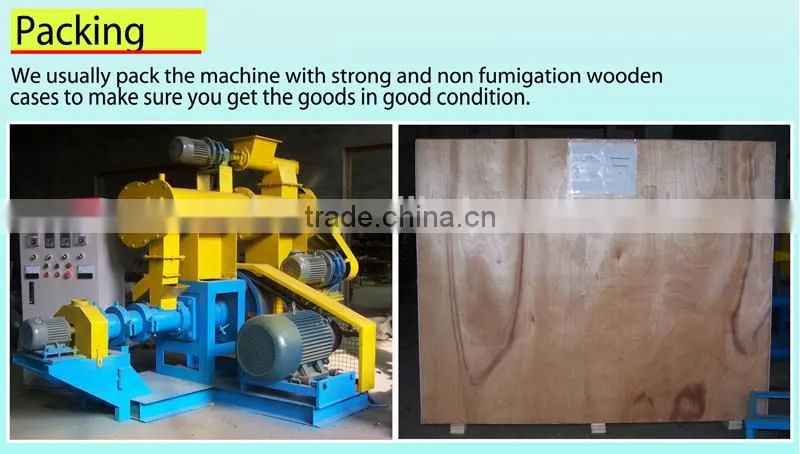 Floating fish feed making machine/Floating fish feed extruder machine/Floating fish food making machine for fish farming