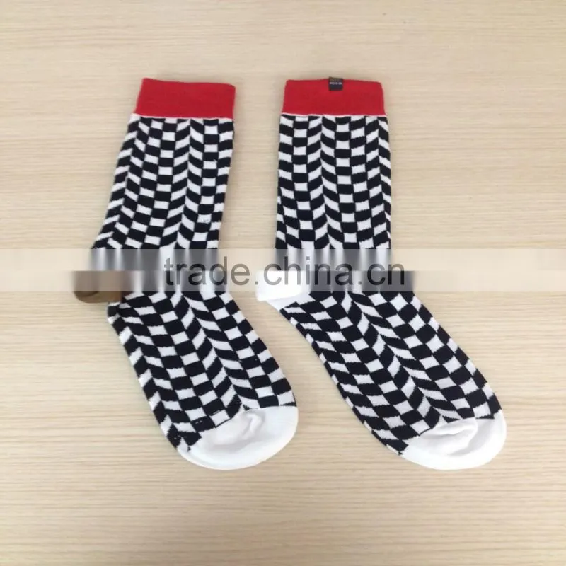 100 Cotton In Stock Cartoon Dress Tube Socks