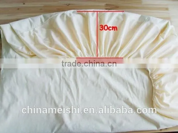 100% terry cotton waterproof mattress protector/mattress cover/mattress pad for hotel /home