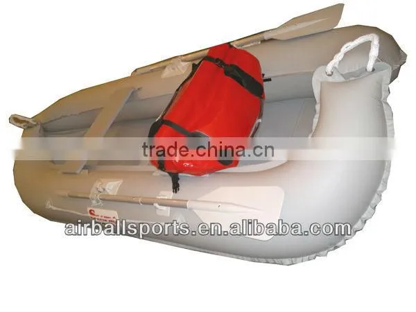 inflatable floating boat