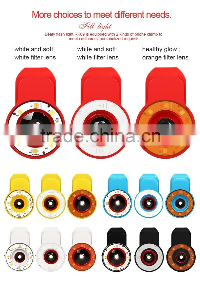 New Products Mini Portable Camera Mobile Phone Led Flash Light For iPhone 6 Samsung
