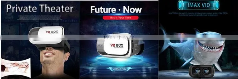 3D VR Box 2nd generation Virtual Reality Glasses Cardboard Movie Game for Samsung New