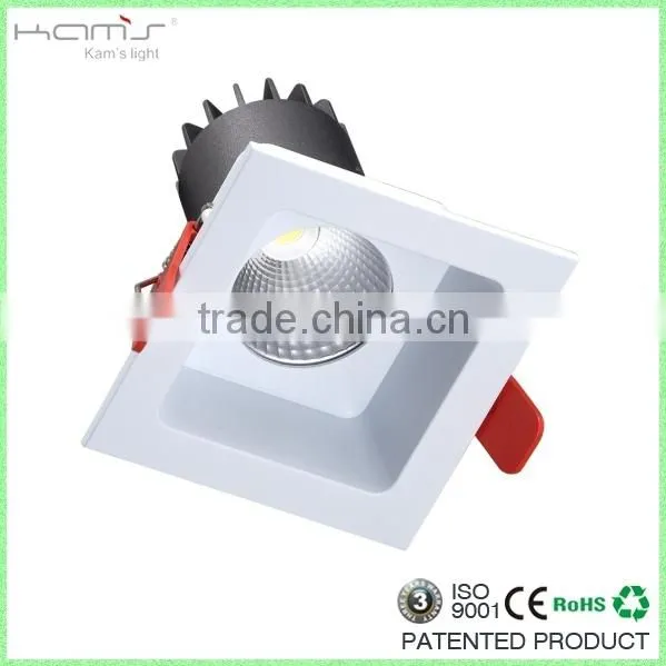 2015 hot sale 8w 10w 12w 15w 20w recessed cob led downlight 8w