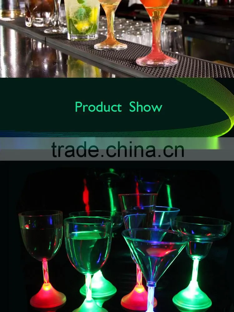Popular LED flashing wine cup, LED glowing beer/drink cup for party