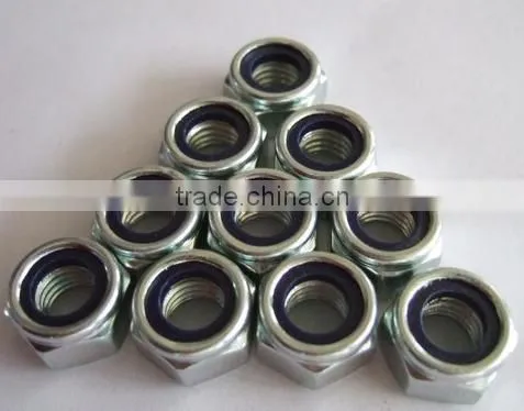 hex nylon lock nuts