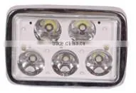 Hot-sale square motorcycle led headlamp from china