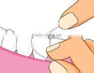 Rectangular Container Dental Flosser for 50-100 Meters