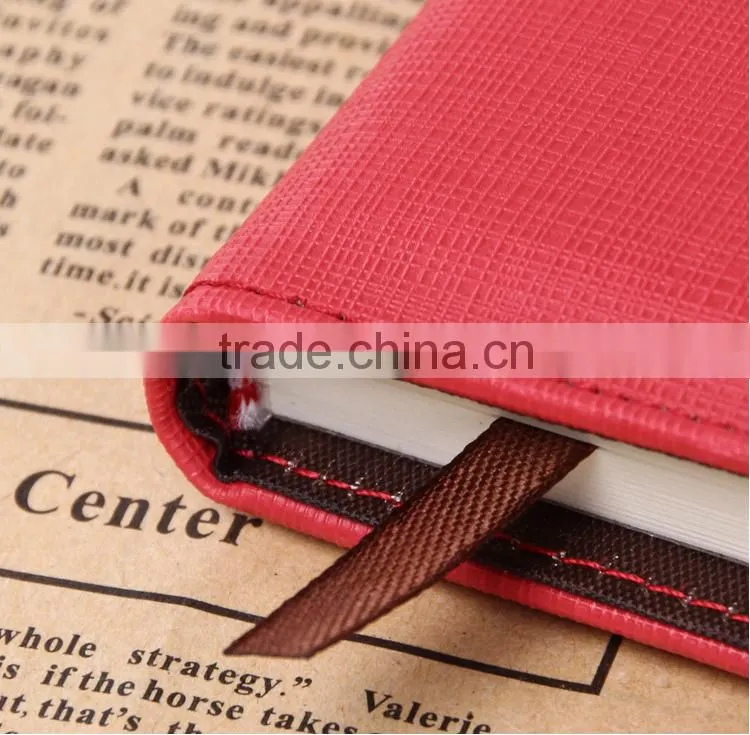 Factory Customized Leather Notebook Cover Faux Leather Notebook
