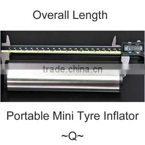 car tire hand air pump with 150psi pressure gauge