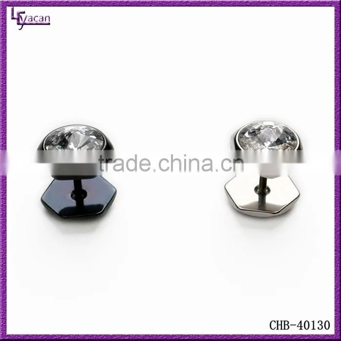 2016 New Arrival Anodized Stainless Steel Fake Ear Plugs