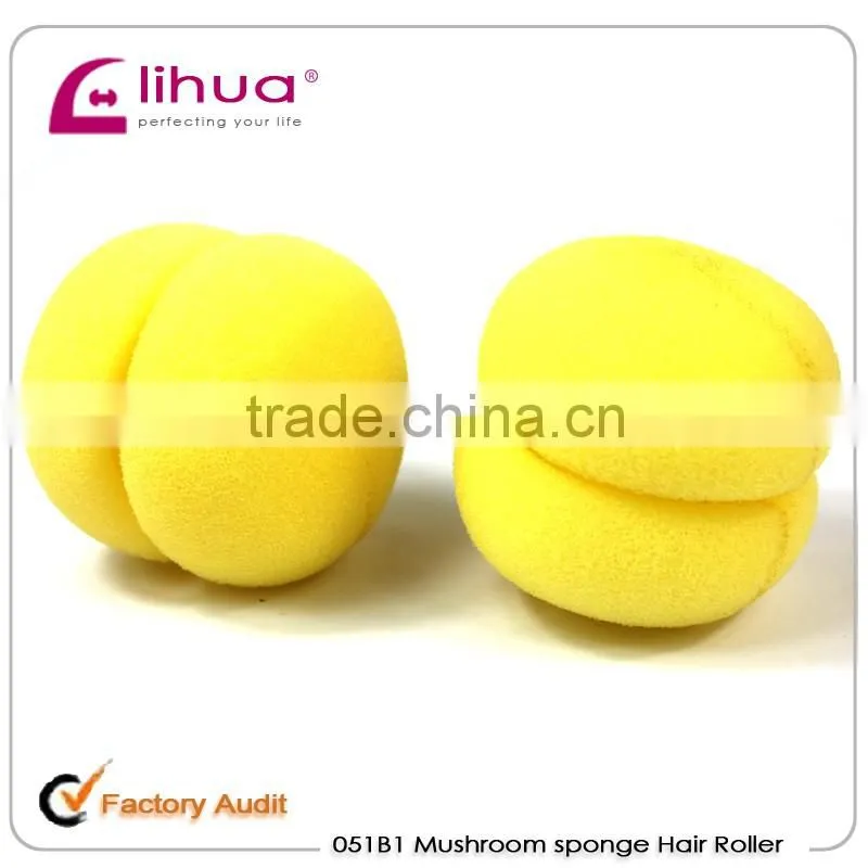 Quality breathable sponge Sleeping Beauty mushroom hair roll