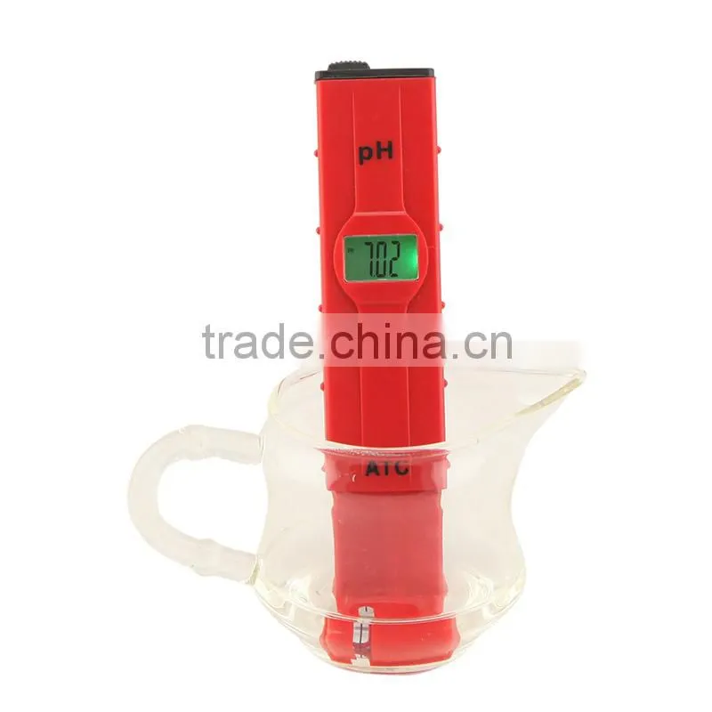 0.00 - 14.00 pH pen type atc ph meter