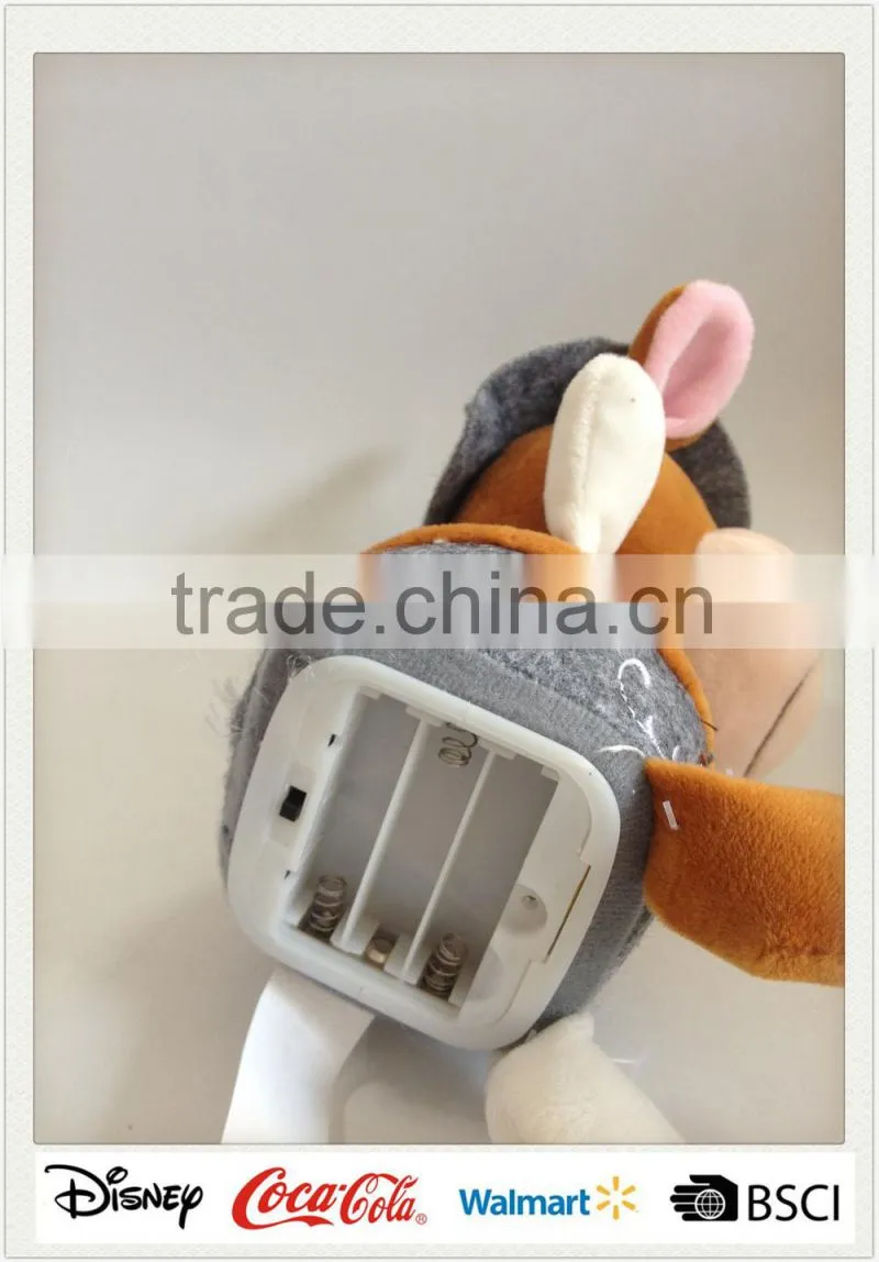Wholesale Alibaba Animated Plush Cow Voice Recording Toys