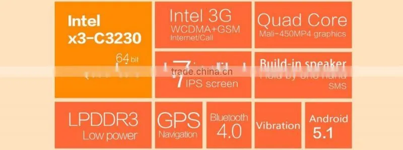 2016 new Original Teclast X70 R 3G tablet Android 5.1 7 inch IPS Retina Screen Intel X3-C3230 64bit Quad Core 1GB RAM 8GB ROM