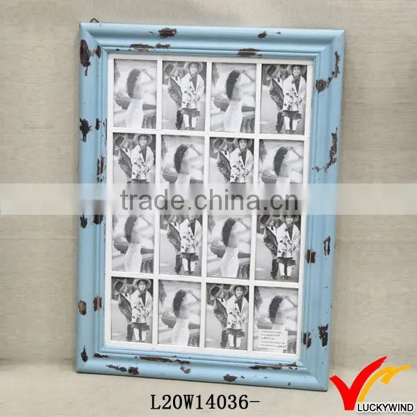 shabby chic happy family tree photo frame