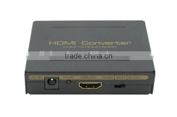 LM-HH01-AUDIO SPDIF+R/L Analog Audio Output HDMI to HDMI Audio Converter