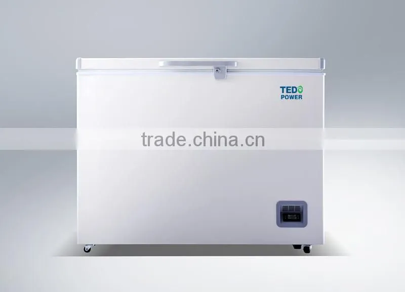 Protable reagent freezer 150Liter 12V/24V biological samples delivery car freezer
