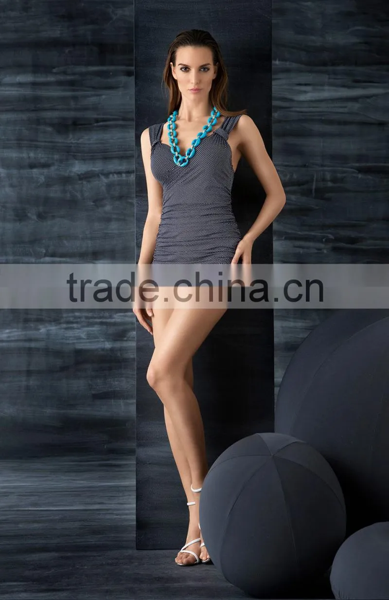 Balneaire Professinal one piece spandex nylon sexy swimwear,swim suit