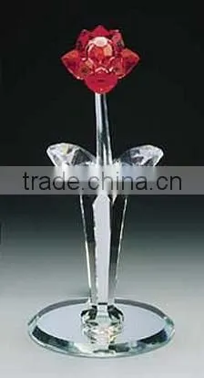 2016 Wholesale romantic wedding favor crystal rose