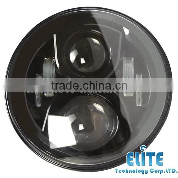 New design 50w 4800LM 7" led headlamp for harley on hot sell