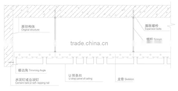 Alibaba Online Shopping Factory Price Baffle Aluminum Tiles