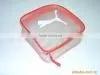 2012 transparent cosmetic pvc packing bag for shopping