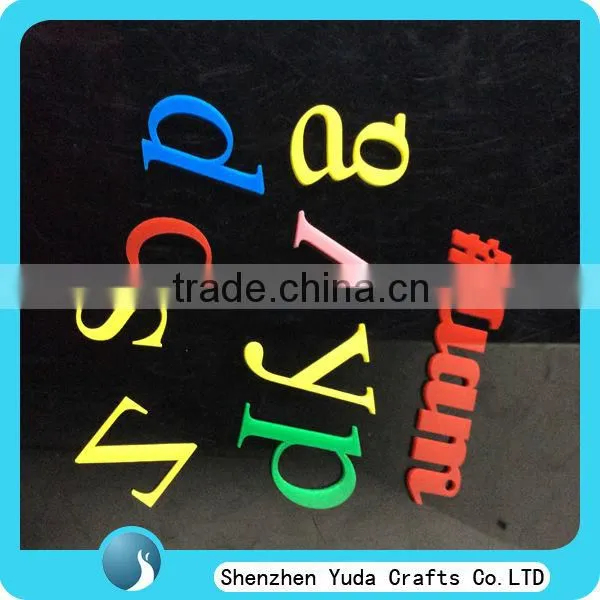 Manufacture high quality acrylic letters and numbers, acrylic plastic craft letter