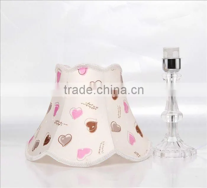 beautiful Crystal bedside table lamp