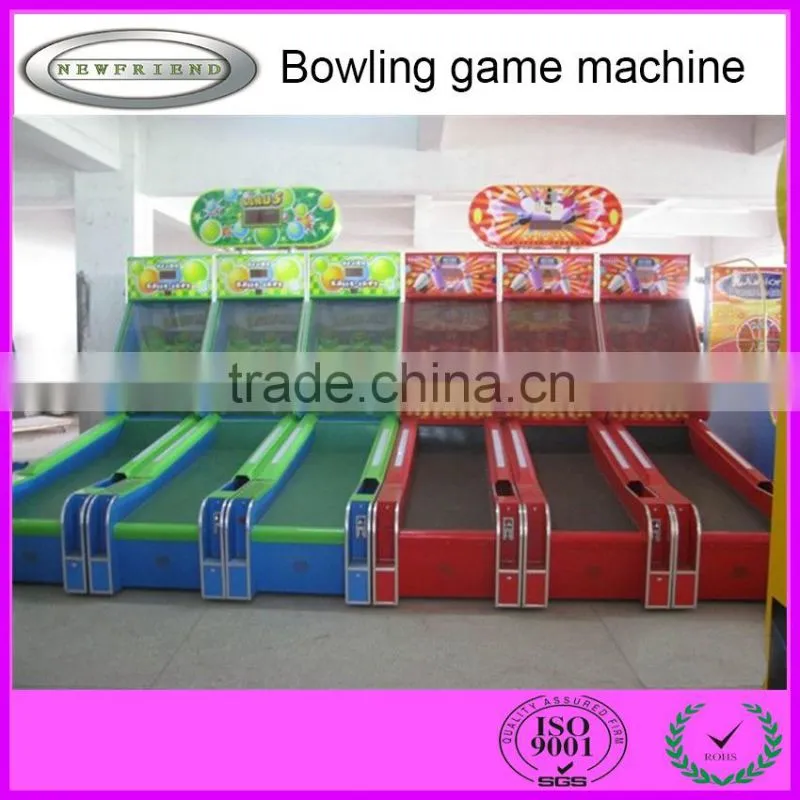 kids coin operated bowling game amusement park equipment arcade games indoor