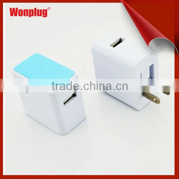 2.1A world travel mobile phone universal retractable usb charger