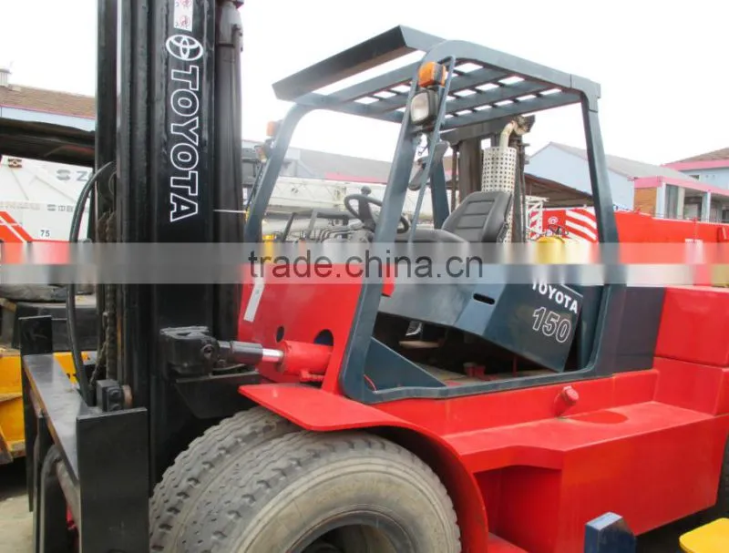 Toyota diesel forklift 15 ton, 7FG150, FD150-7, used toyota forklift 15 ton